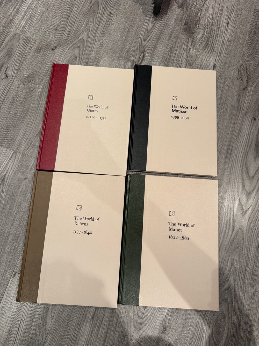 4 set- THE WORLD OF… ART COFFEE TABLE BOOKS